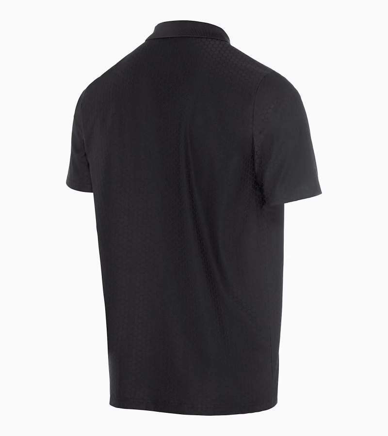 Majica sportska Hexagon Polo-Shirt, crna