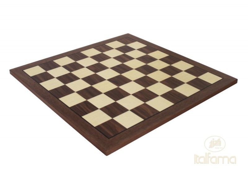 Šah set ITALFAMA Stauton Firenze + Walnut/Maple Chessboard 50x50 cm