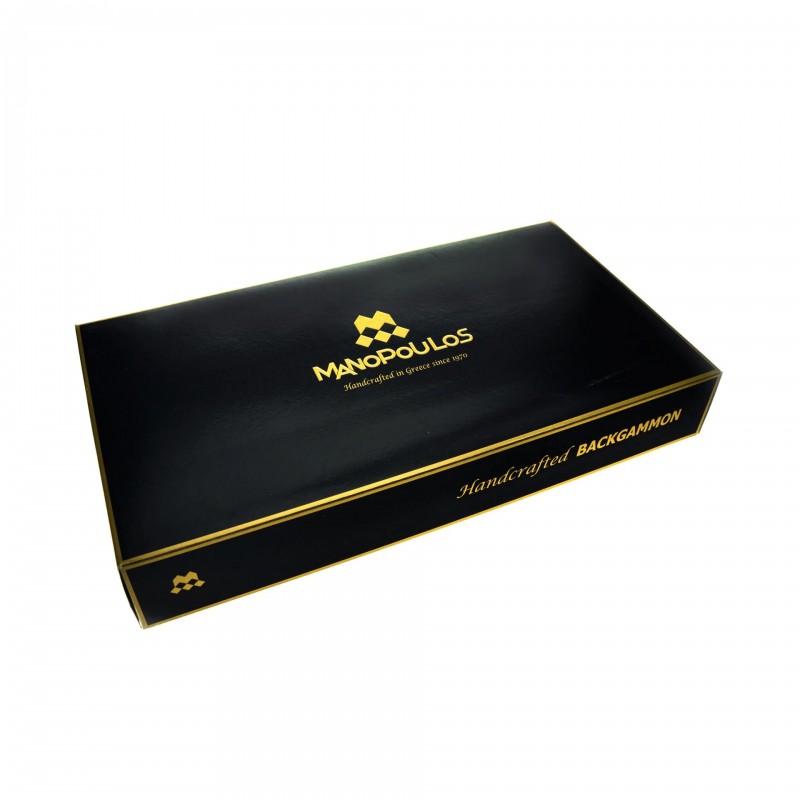 Backgammon set MANOPOULOS Wenge SMALL 30x20 cm