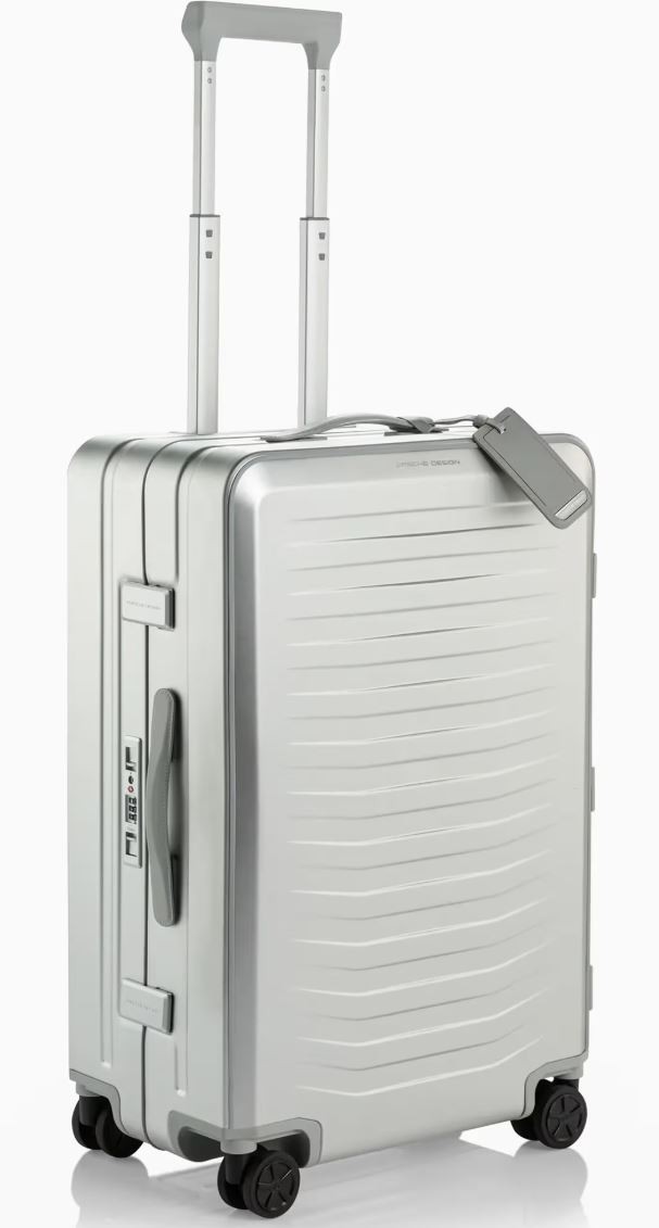Torba s kotačima Roadster Aluminium M, srebrna