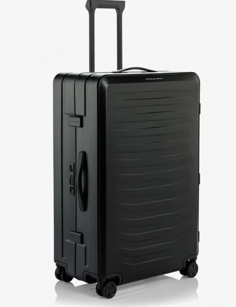 Torba s kotačima Roadster Aluminium L, crna