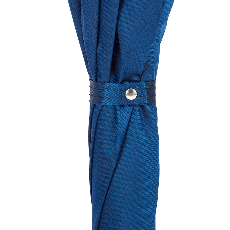 Kišobran Pasotti - Blue Umbrella, Silver Greyhound Handle