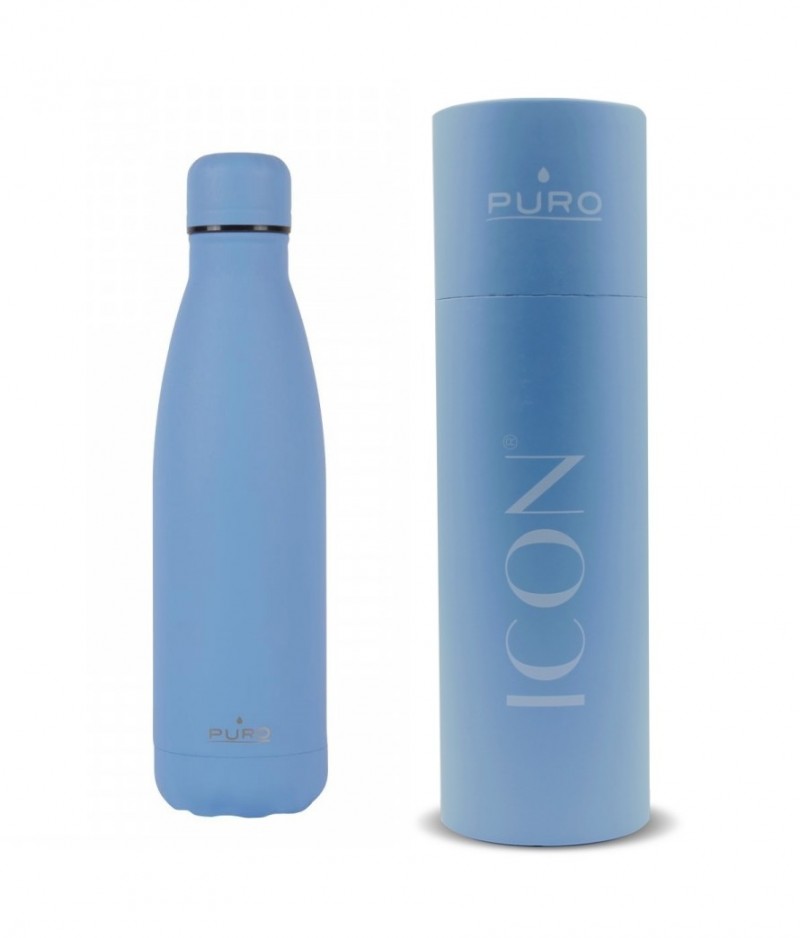 Boca za vodu Puro - 500 ml, Icon, plava