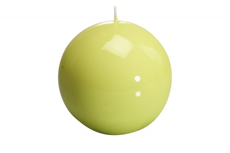 Svijeća GRAZIANI Meloria Ball Classic 120, svijetlo zelena