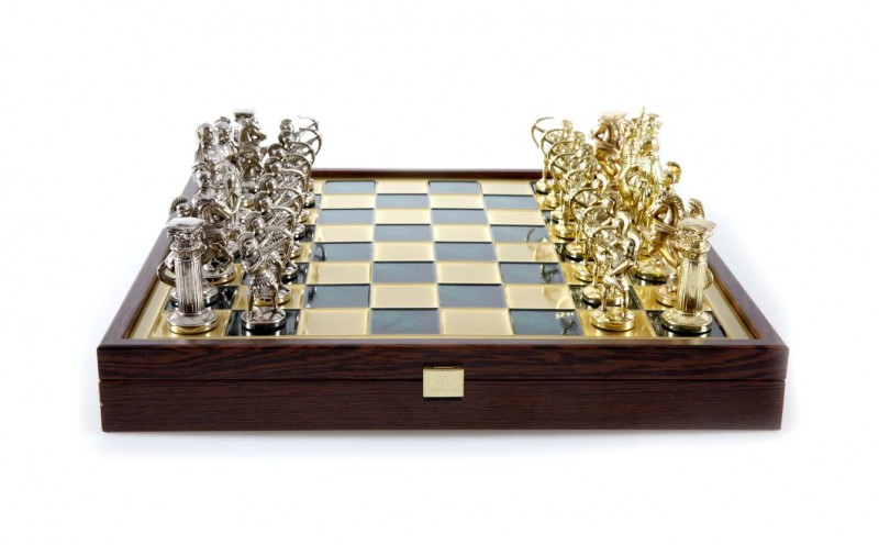 Šah set MANOPOULOS Byzantine Empire Metal Chess set 20cm