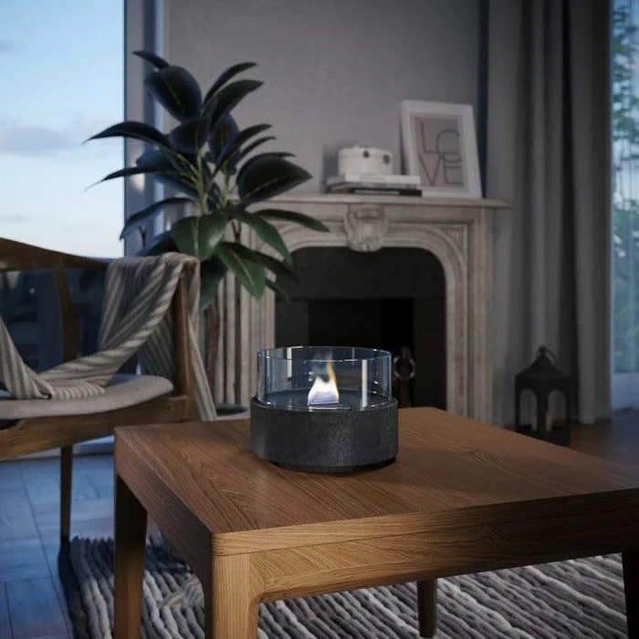 Kamin stolni TF Café 18, lava black