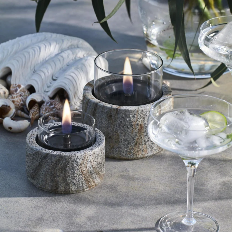 Kamin stolni mini TF Lotus 10, slate